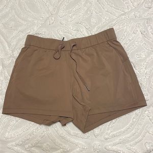 Brown CRZ Yoga shorts size small